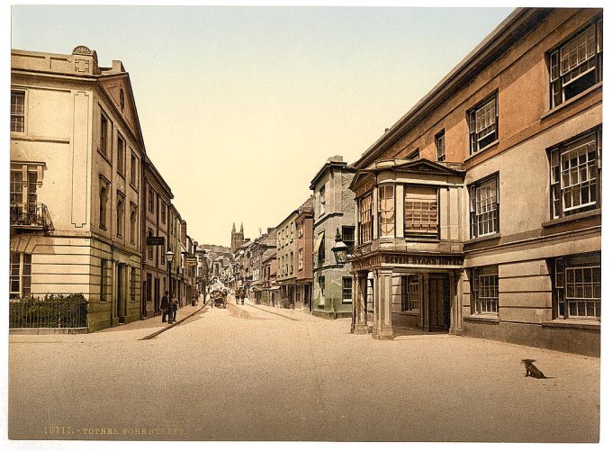 Fore Street, Totnes, England