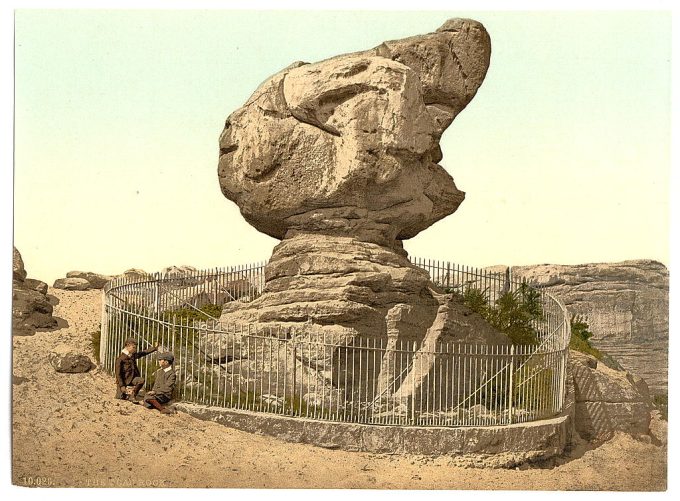 The Toad Rock, Tunbridge Wells, England