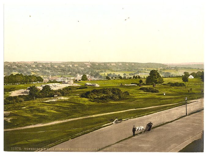 The common, from the Wellington Hotel, Tunbridge Wells, England