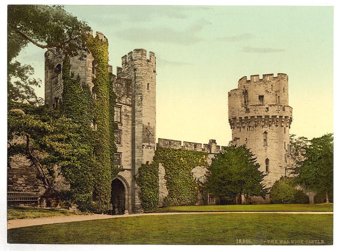 The castle, Warwick, England