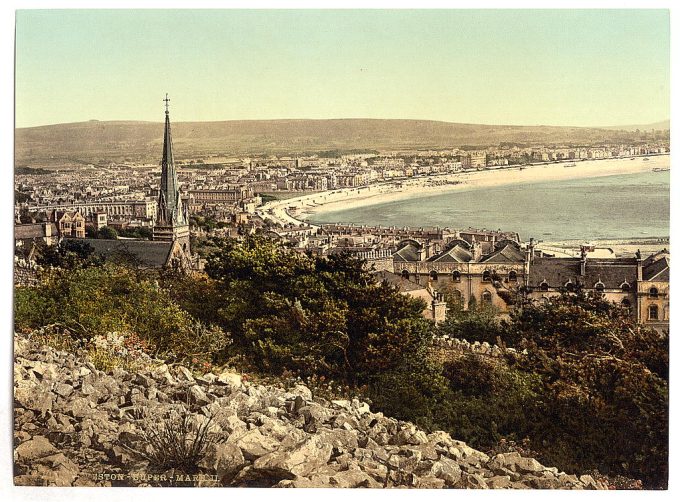 General view, Weston-super-Mare, England