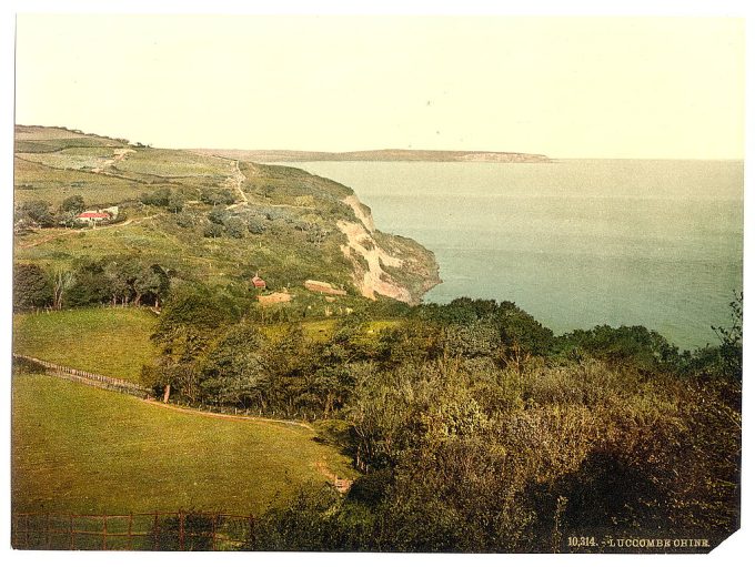 Luccombe Chine, Isle of Wight, England