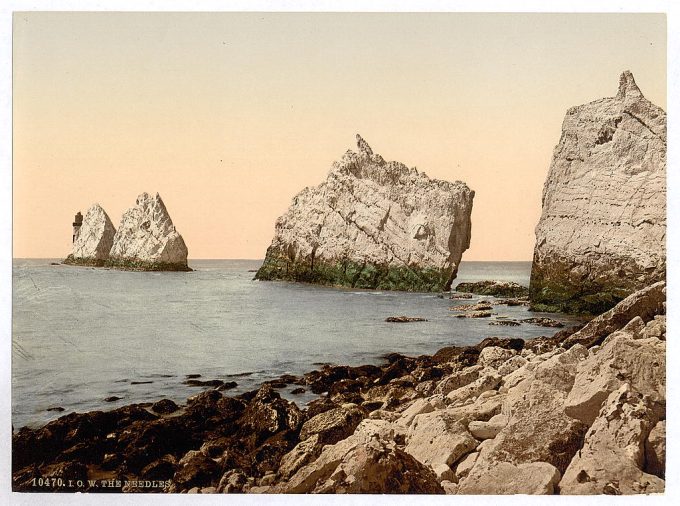 The Needles, I., Isle of Wight, England