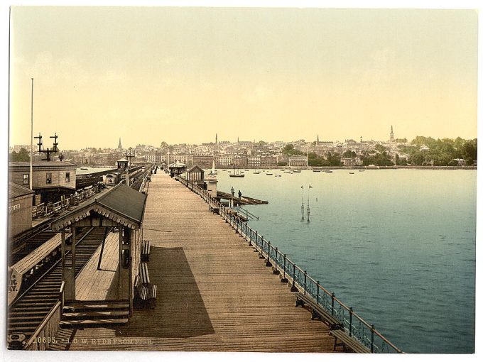 Ryde, from pier, Isle of Wight, England