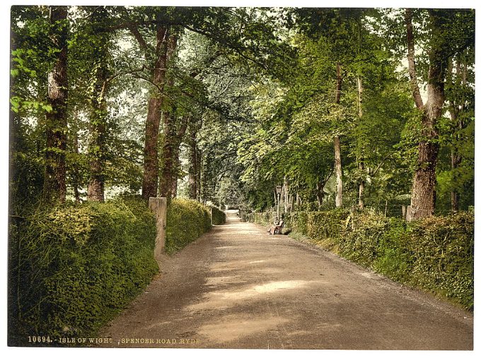 Ryde, Spencer Road, Isle of Wight, England