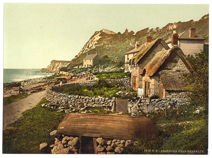 Searshore near Shanklin, Isle of Wight, England