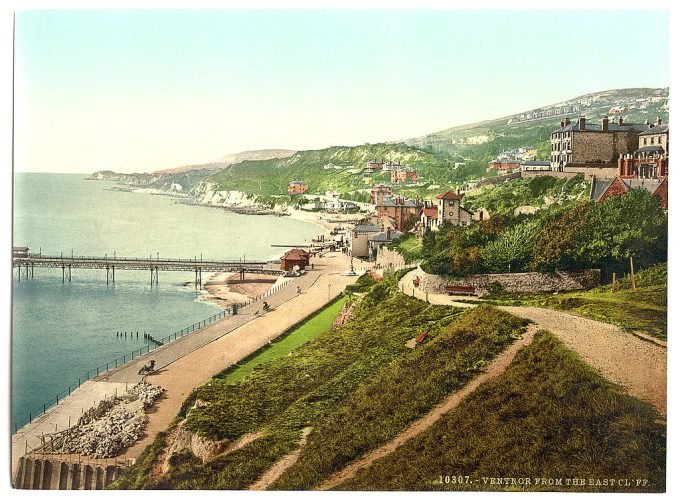 Ventnor, from East Cliff, Isle of Wight, England