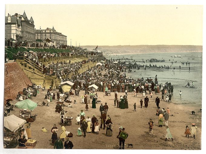 Bridlington, children's corner, Yorkshire, England