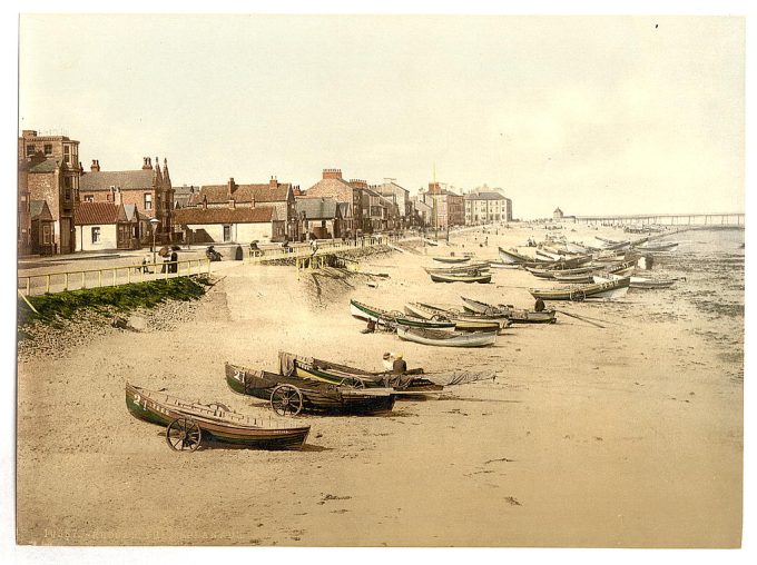 Redcar, the esplanade, Yorkshire, England