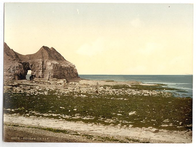 Thornwick Bay, Yorkshire, England