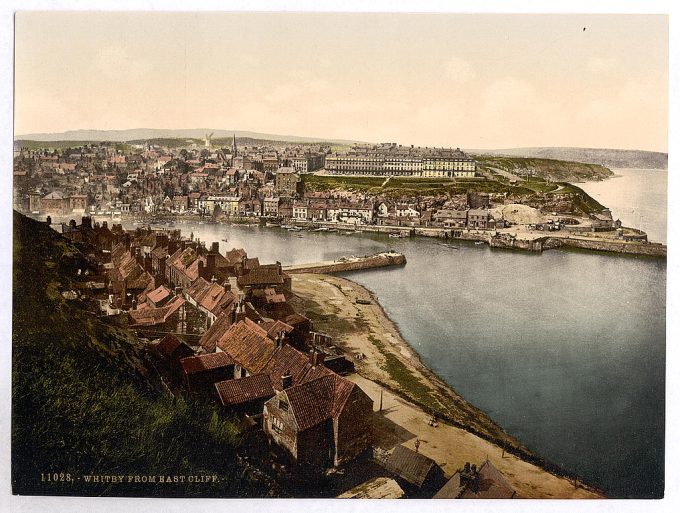 Whitby, from East Cliff, Yorkshire, England