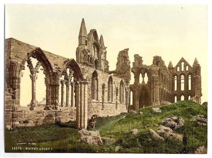 Whitby, the abbey, I., Yorkshire, England