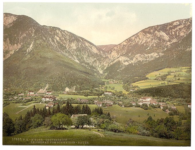 Reichenau, from Schweiger-Bauer, Lower Austria, Austro-Hungary