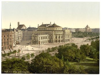 City theatre, Vienna, Austro-Hungary