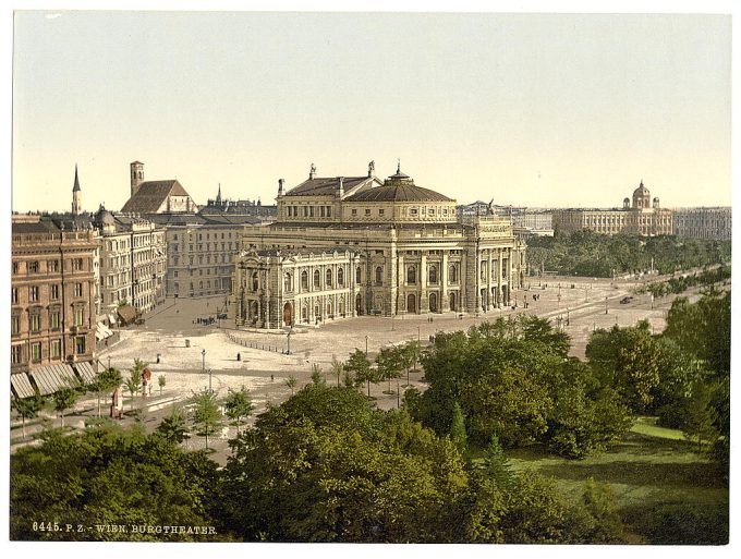 City theatre, Vienna, Austro-Hungary