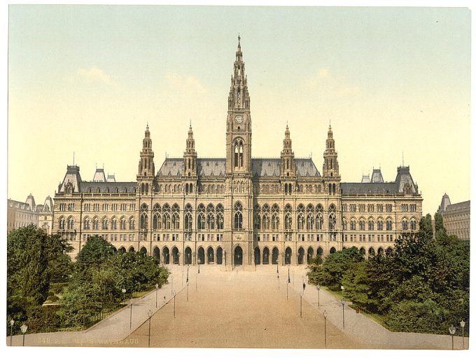 Courthouse, Vienna, Austro-Hungary