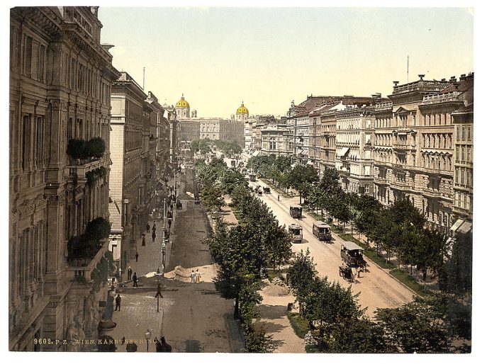 Karntnerring (i.e., Kärtner-Ring), Vienna, Austro-Hungary