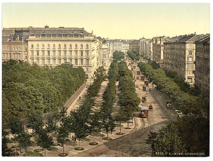 Opernring, Vienna, Austro-Hungary