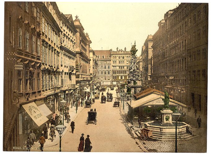 The Graben, Vienna, Austro-Hungary