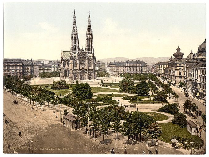 Maximilian Place, Vienna, Austro-Hungary