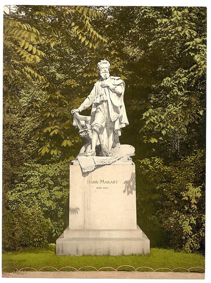 Makart Monument, Vienna, Austro-Hungary