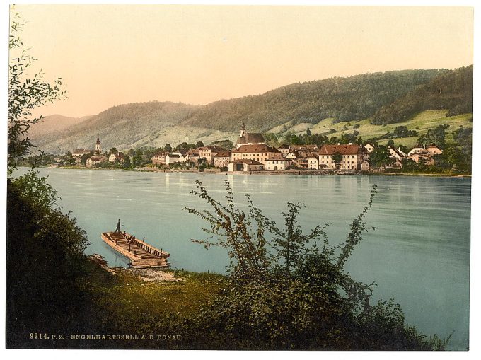 Engelhartzell (i.e., Engelhartszell), Upper Austria, Austro-Hungary