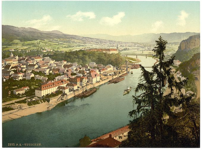 Tetschen, Bohemian Switzerland, Bohemia, Austro-Hungary