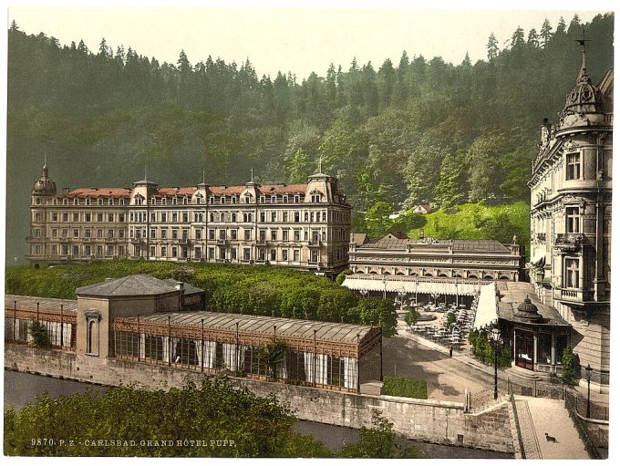 Grand Hotel Pupp, Carlsbad, Bohemia, Austro-Hungary