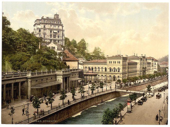 The casino, Carlsbad, Bohemia, Austro-Hungary