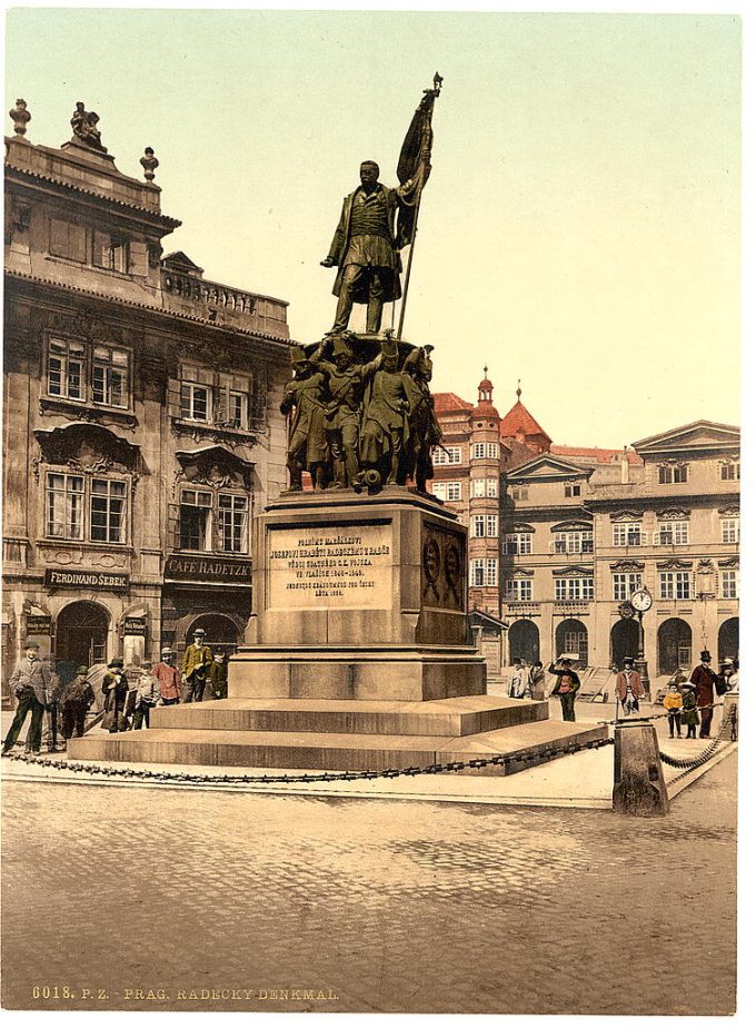 Radetzky Memorial, Prague, Bohemia, Austro-Hungary