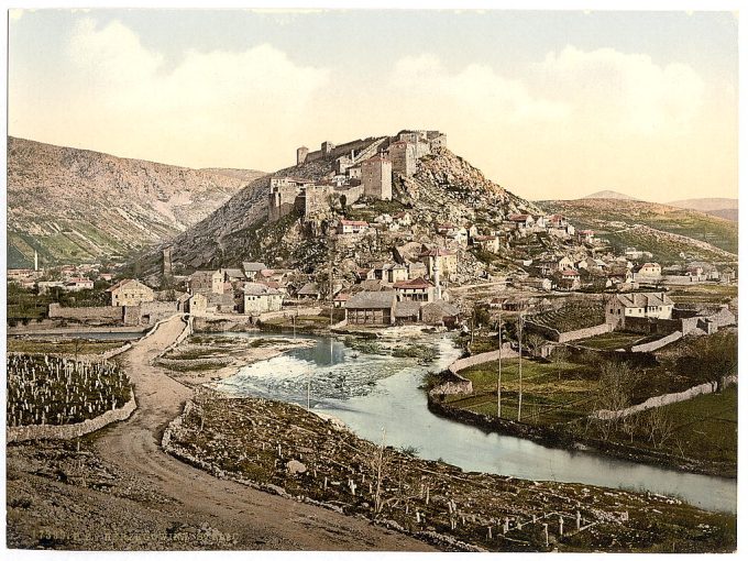 Sarajevo, Turkish shop, Bosnia, Austro-Hungary