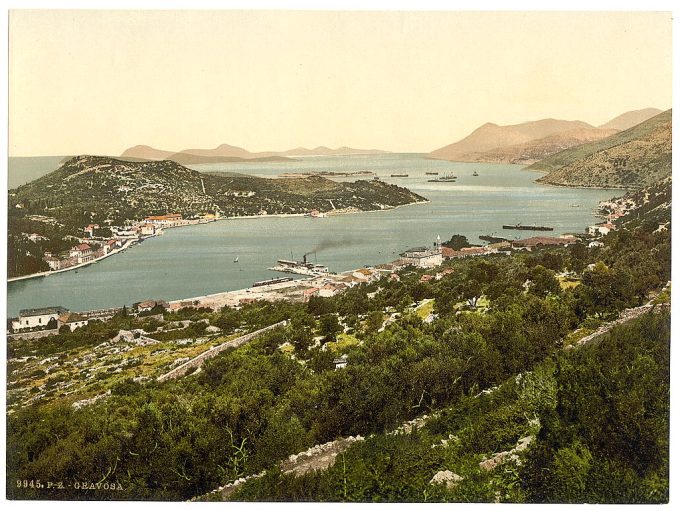 Gravosa, general view, Dalmatia, Austro-Hungary