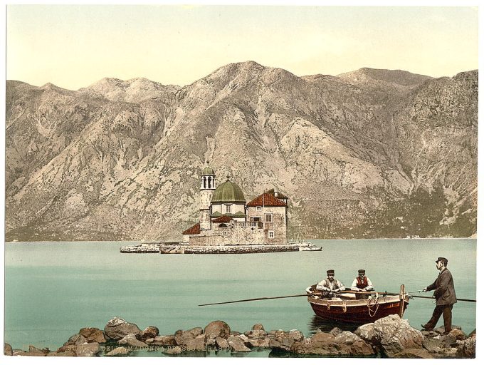 Perasto, Rock of the Madonna, Dalmatia, Austro-Hungary