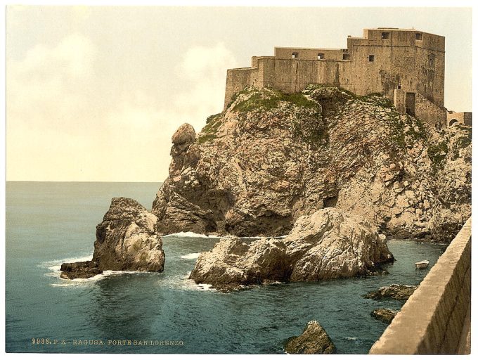 Ragusa, San Lorenzo Fort, Dalmatia, Austro-Hungary