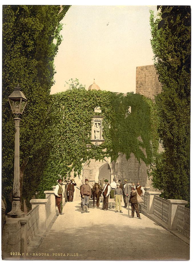 Ragusa, Pilli, (i.e., Pille), Gate, Dalmatia, Austro-Hungary