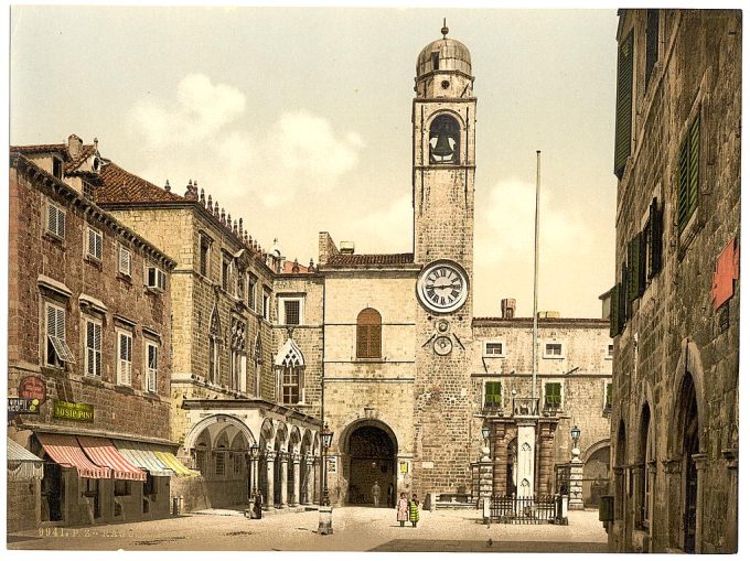 Ragusa, Corpi di Guardi Square, Dalmatia, Austro-Hungary