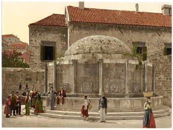Ragusa, Onofrio Fountain, Dalmatia, Austro-Hungary