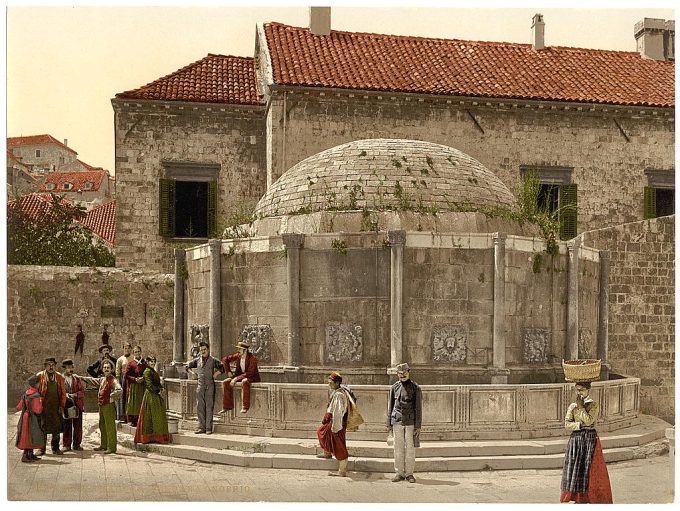 Ragusa, Onofrio Fountain, Dalmatia, Austro-Hungary