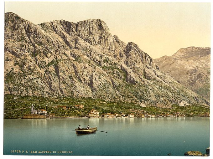 San Matteo, from Dozrota (i.e., Dobrota), Dalmatia, Austro-Hungary