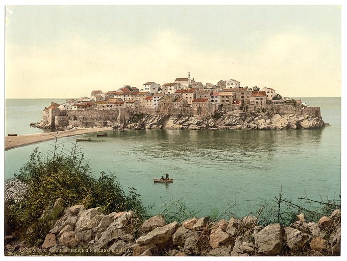 San (i.e., Santo) Stefano, near Búdua, Dalmatia, Austro-Hungary