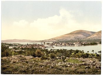 Traû, general view, Dalmatia, Austro-Hungary