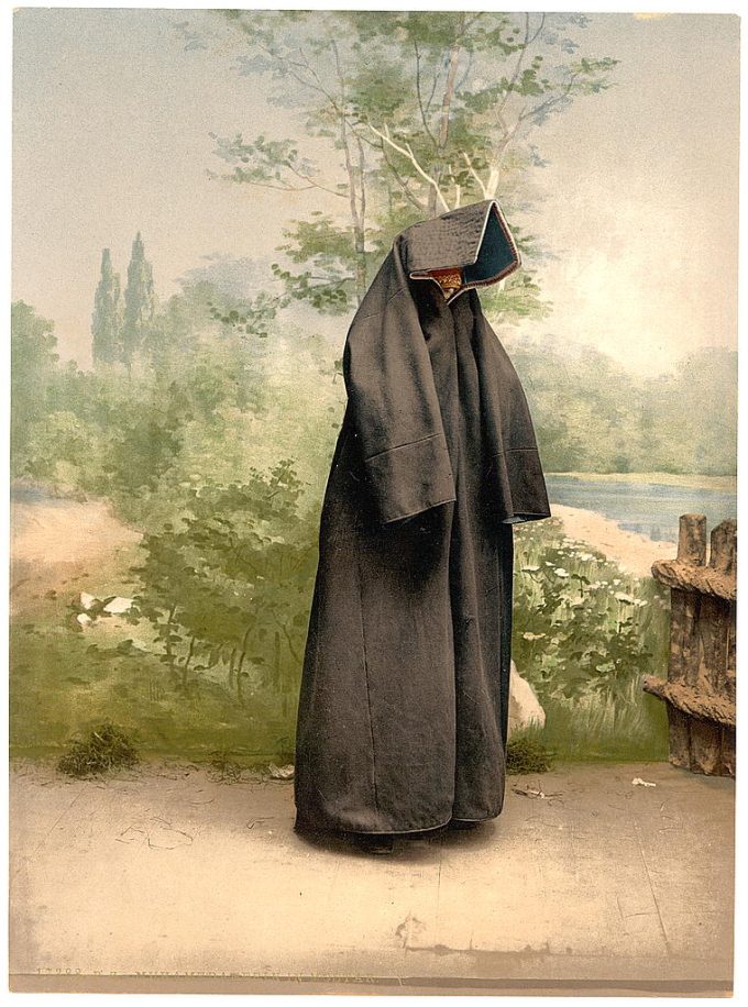 Mostar, Mahomedan woman, Herzegowina, Austro-Hungary