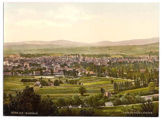 General view, Kaschau, Hungary, Austro-Hungary