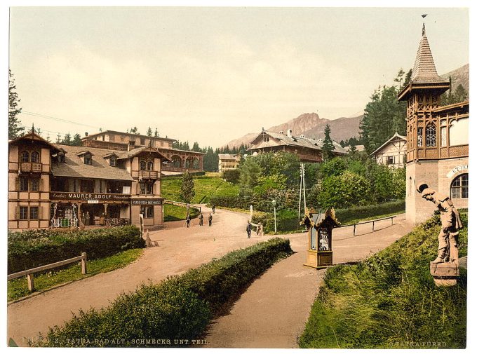 Bad Alt-Schmecks, lower part, Tatra, Austro-Hungary