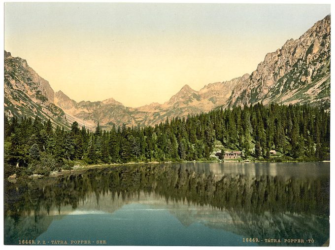 Popper See, Tatra, Austro-Hungary