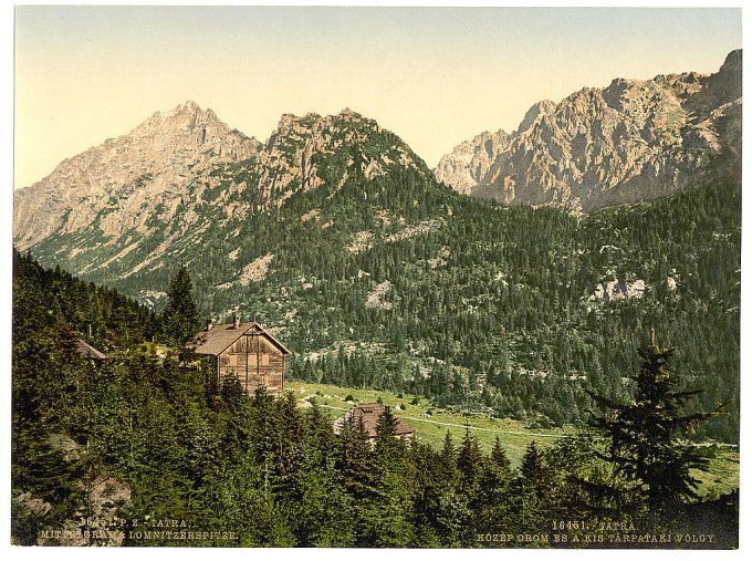 Mittelgrat and Lomnitzer Spitze, Tatra, Austro-Hungary