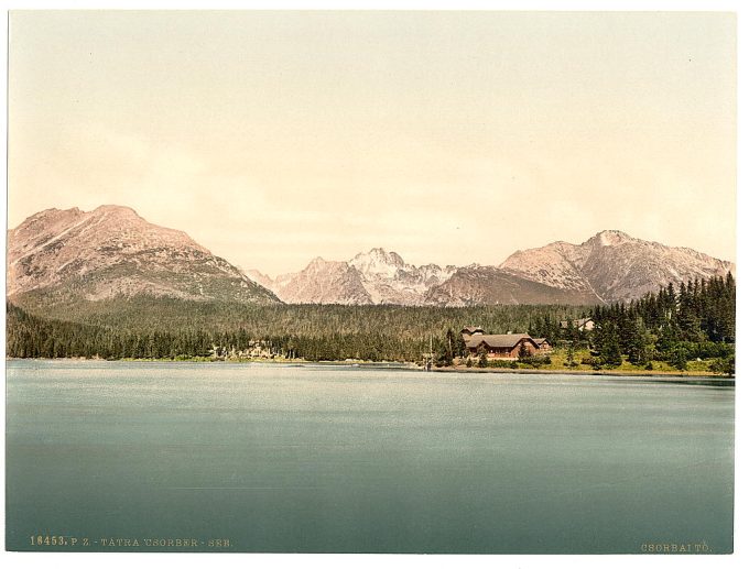 Csorber (i.e., Csorba) See, Tatra, Austro-Hungary