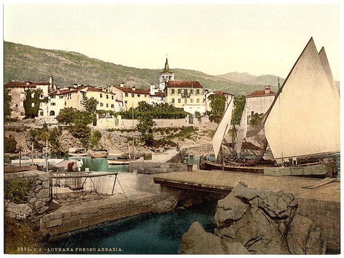 Abbazia, Lovrana near Abbazia, Istria, Austro-Hungary