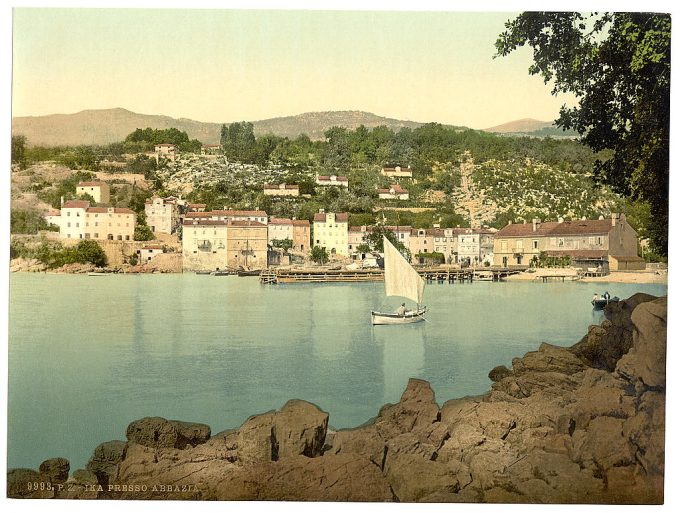 Ika, near Abbazia, Istria, Austro-Hungary