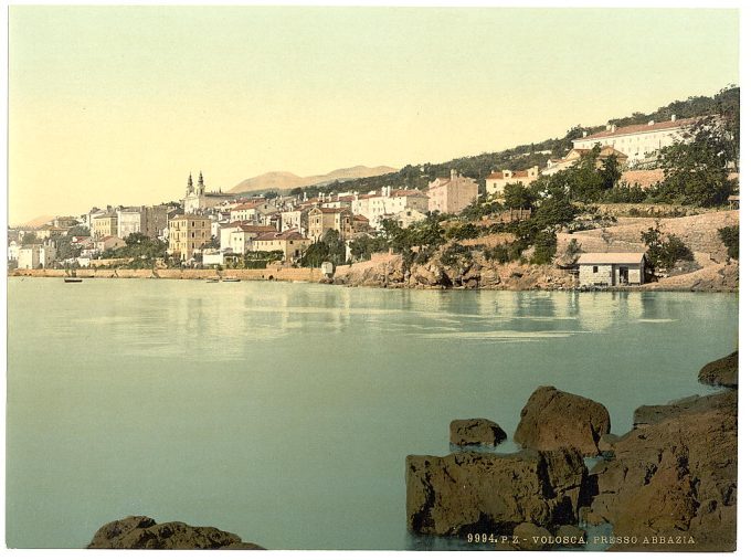 Volosca, near Abbazia, Istria, Austro-Hungary